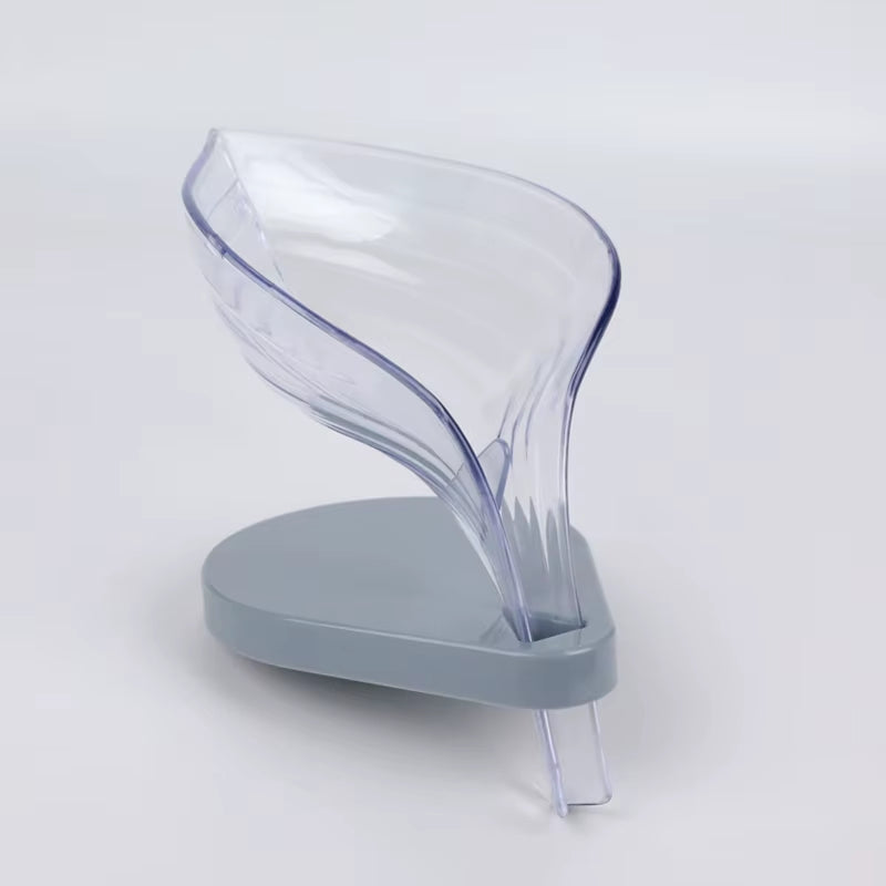 Bathroom Soap Holder Leaf Shape Soap Dish Bathroom Storage Rack Creative Dish Storage Plate Tray Soap Box