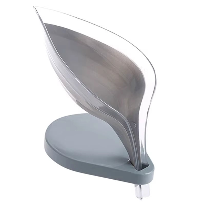 Bathroom Soap Holder Leaf Shape Soap Dish Bathroom Storage Rack Creative Dish Storage Plate Tray Soap Box