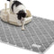 Premium Cat Litter Mat, Litter Box Mat with Non-Slip and Waterproof Backing, Litter Trapping Mat Soft on Kitty Paws and Easy to Clean, Cat Mat Traps Litter from Box