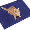 Cat Litter Mat, Litter Trapping Mat, 31"× 20" Cat Kitty Litter Rug with Waterproof Back, Super Soft for Cat'S Paws, Machine Washable, Navy Blue