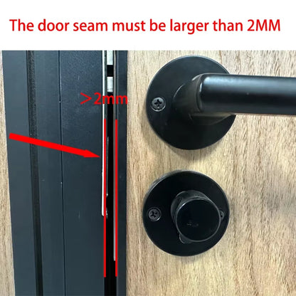 NEW Portable Hotel Door Lock Live Alone Self-Defense Door Stop Travel Anti-Theft Door Stopper Childproof Door Lock Safety Home L