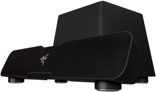 Leviathan: Dolby 5.1 Suround Sound - Bluetooth Aptx Technology - Dedicated Powerful Subwoofer for Deep Immersive Bass - PC Gaming and Music Sound Bar