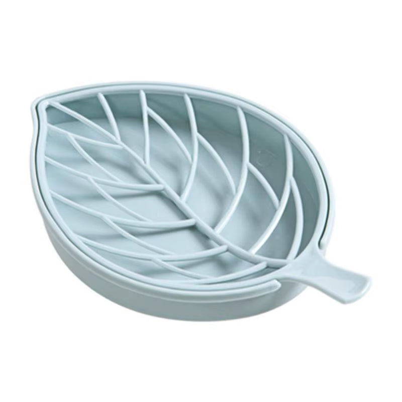 Wall-Mounted Soap Box Drain Bracket Suction Cup Punch Free Soap Dish Tray Sponge Bracket Practical Home Bathroom Accessories