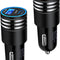 Fast Charging USB C Car Charger for Iphone 16 15 14 13 12 Pro Max SE XR XS X Samsung Galaxy S25 S24 S23 S22 S21 Note20 Google Pixel 9/8 Pro/7A/7 Pro/6A/6/5/4A/4/3,2Pack 30W PD+2.4A Type C Car Adapter