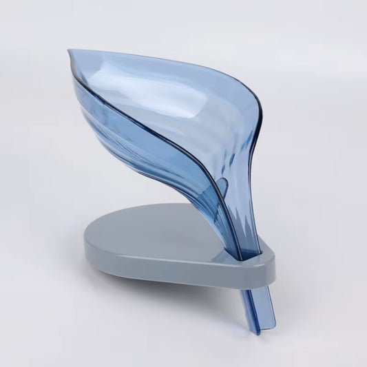 Bathroom Soap Holder Leaf Shape Soap Dish Bathroom Storage Rack Creative Dish Storage Plate Tray Soap Box