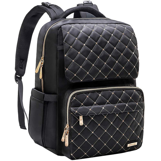 Diaper Bag, Diaper Bag Backpack for Baby Boys Girls, Multifunction Large Rucksack Diaper Bags with Changing Pads, Waterproof Travel Back Pack Knapsack for Dad & Mom -Stylish Black