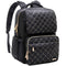 Diaper Bag, Diaper Bag Backpack for Baby Boys Girls, Multifunction Large Rucksack Diaper Bags with Changing Pads, Waterproof Travel Back Pack Knapsack for Dad & Mom -Stylish Black