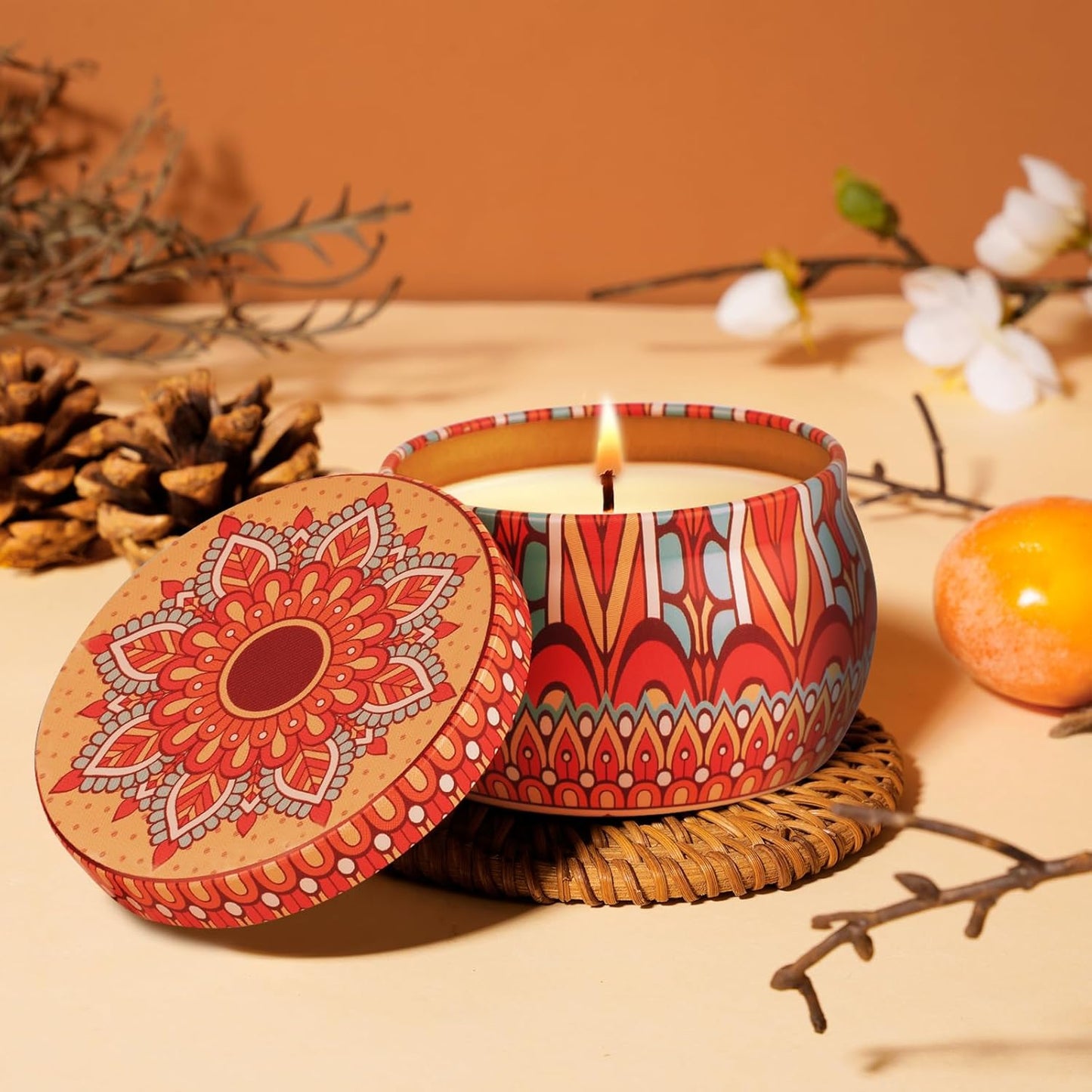 Mother’S Day Gifts Baskets for Women Mum Her Wife Girlfriend,Birthday Gifts for Women Teacher Friend W/Cozy Blanket Rose Relaxing Spa Gifts Set,Self Care Get Well Gifts for Her Valentines Mothers Day